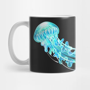 Big Luminous Jellyfish Mug